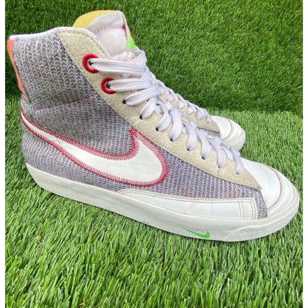 Nike '77 Blazer Mid Retro Shoes Jerseys Recycled Sneakers Men's 8 US CW5838-022